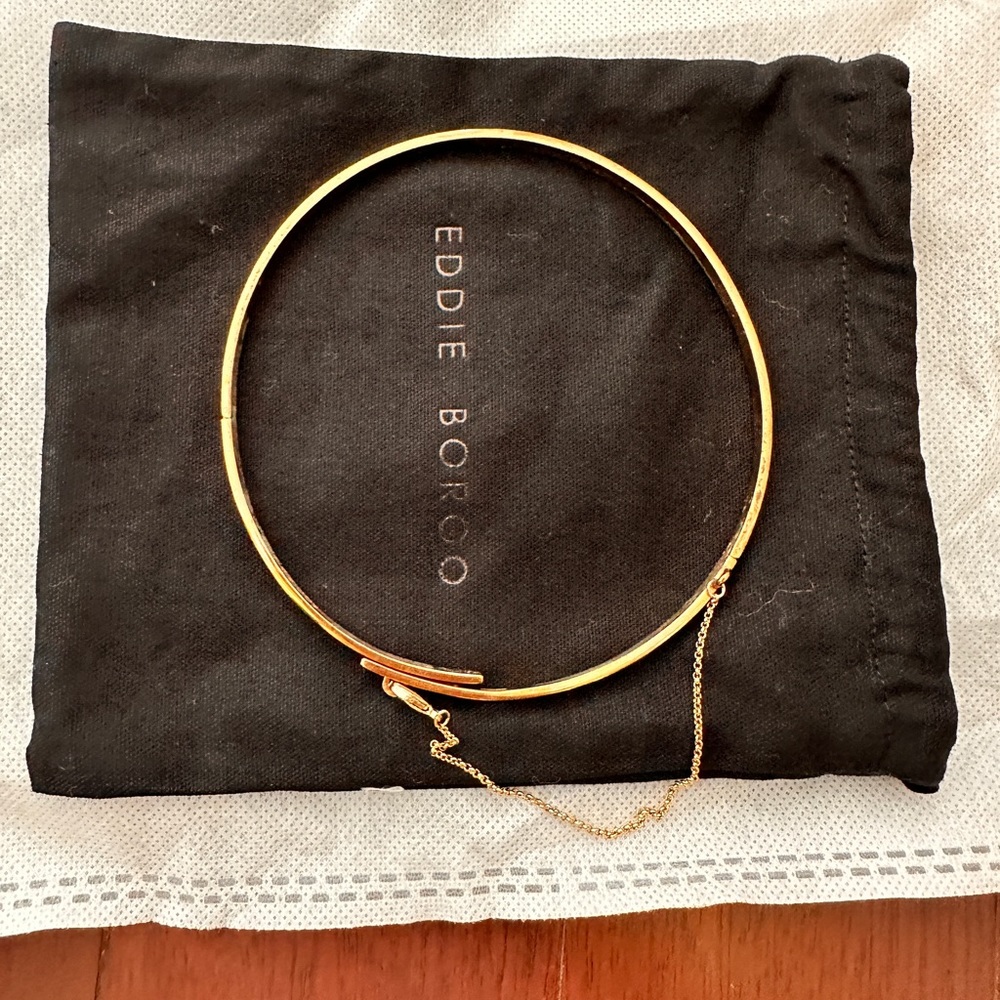 Eddie Borgo thin safety chain choker